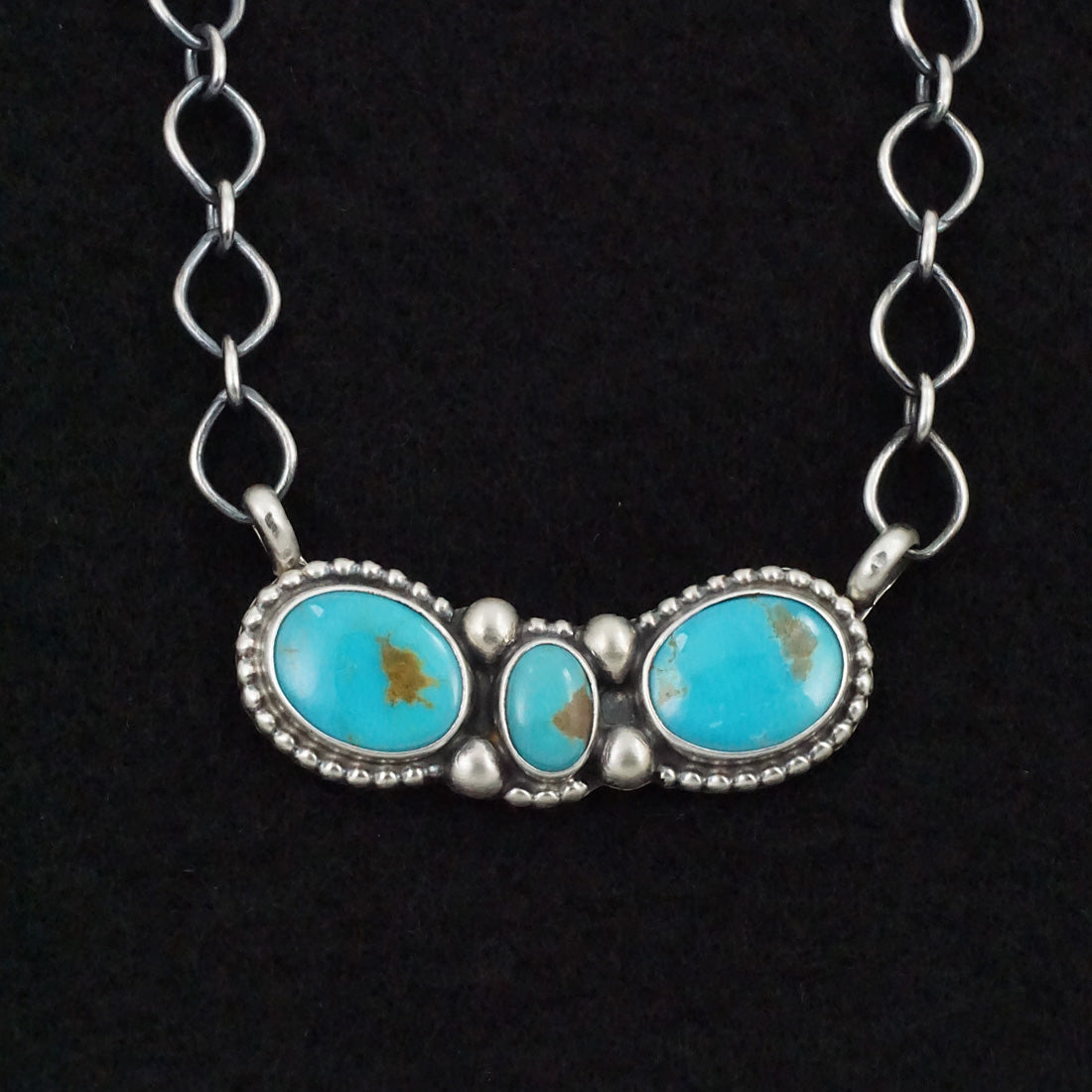 Kathleen Livingston Turquoise & Sterling Silver Necklace