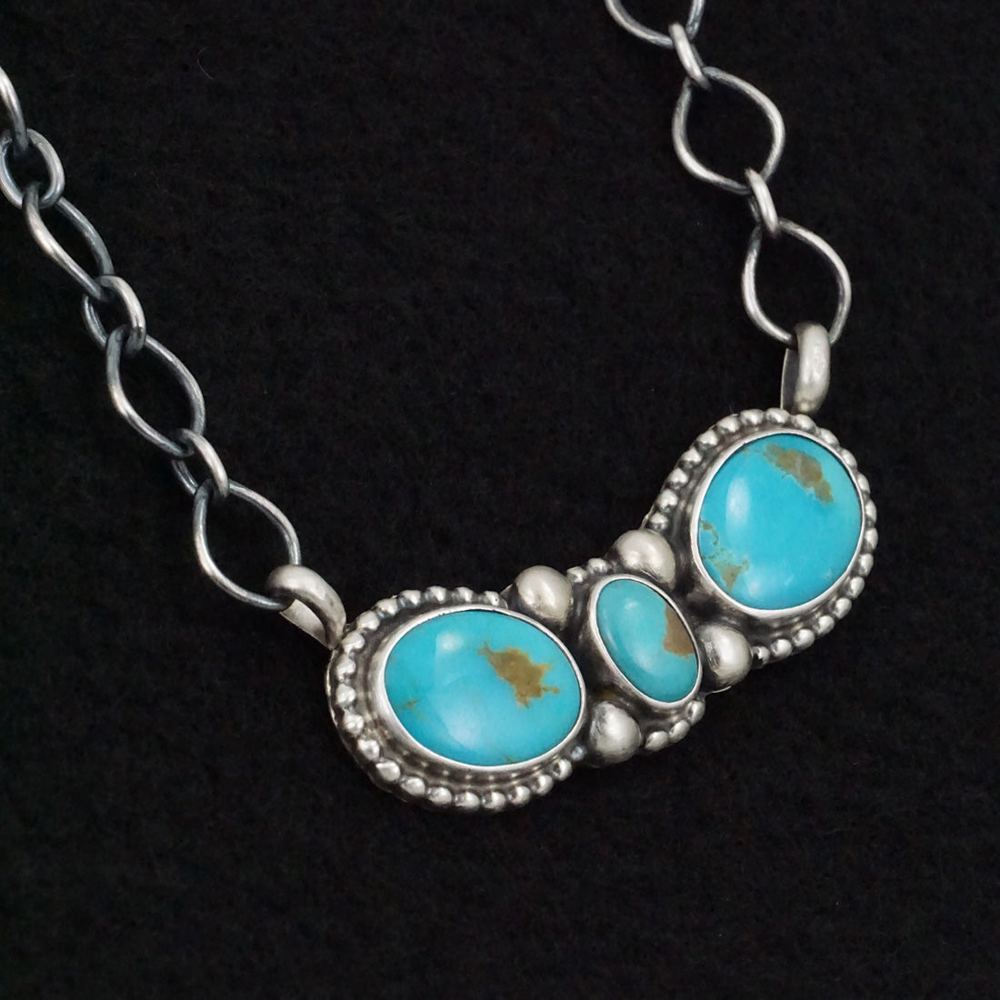 Kathleen Livingston Turquoise & Sterling Silver Necklace