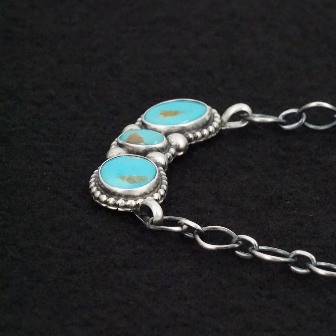 Kathleen Livingston Turquoise & Sterling Silver Necklace