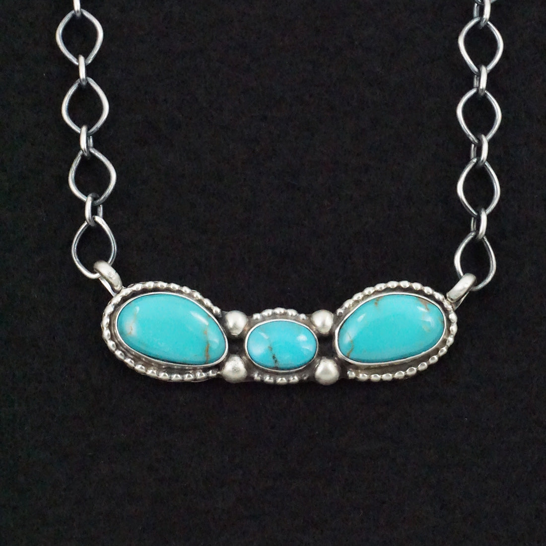 Kathleen Livingston Turquoise & Sterling Silver Necklace