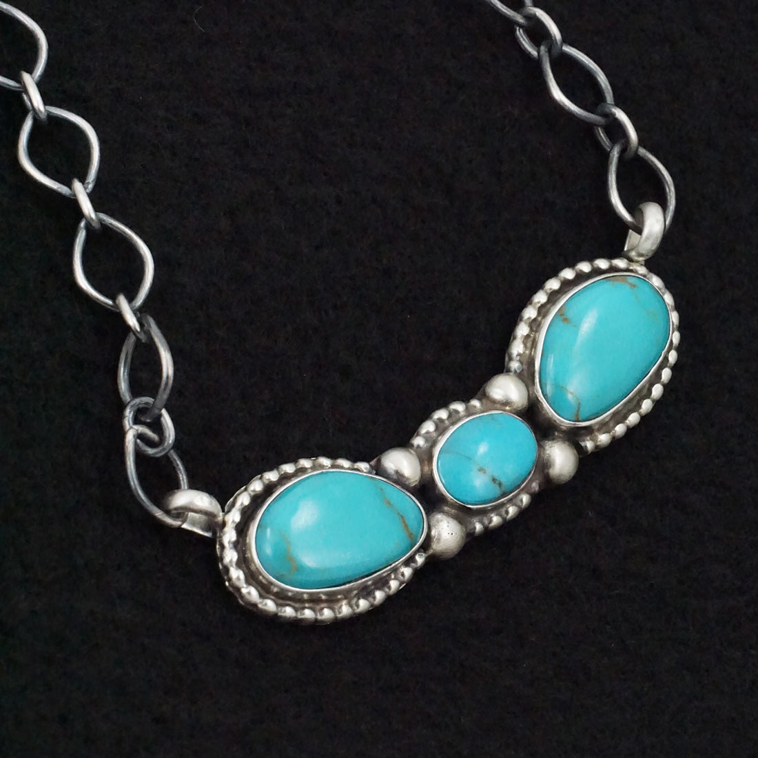 Kathleen Livingston Turquoise & Sterling Silver Necklace