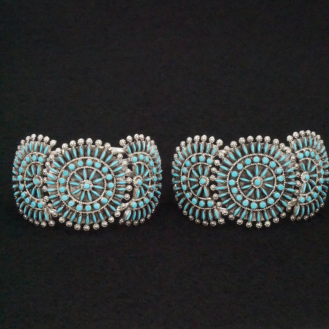 Merlinda Chavez Turquoise & Sterling Necklace Set