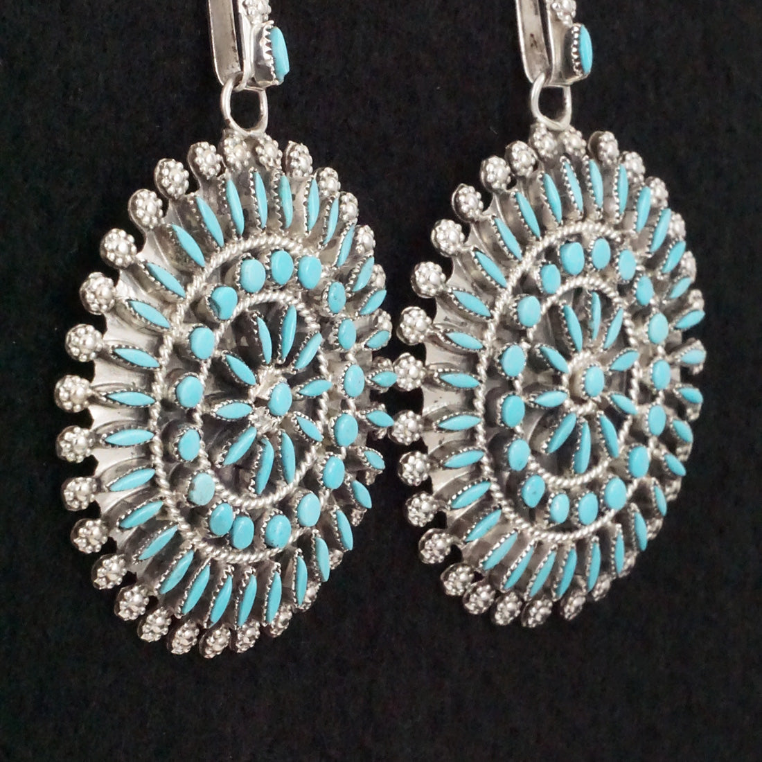 Merlinda Chavez Turquoise & Sterling Necklace Set