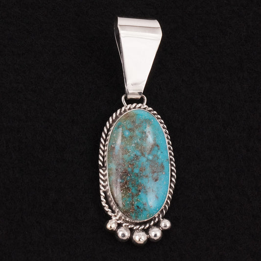 Rena Begay Turquoise & Sterling Silver Pendant