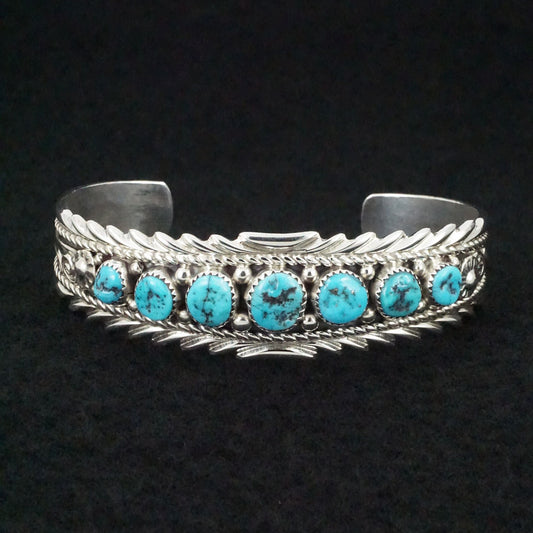 Anthony Brown Turquoise & Sterling Silver Bracelet