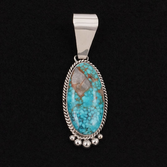 Rena Begay Turquoise & Sterling Silver Pendant
