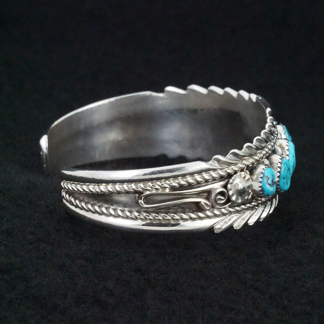 Anthony Brown Turquoise & Sterling Silver Bracelet