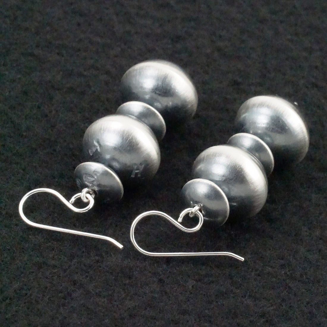 Tonisha Haley Sterling Silver Navajo Pearl Earrings