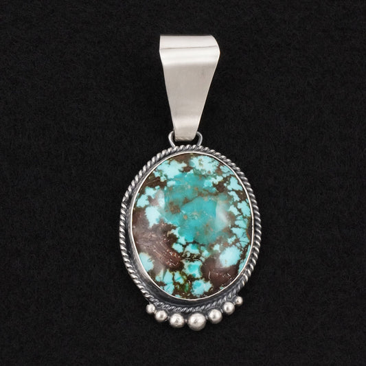 Rena Begay Turquoise & Sterling Silver Pendant