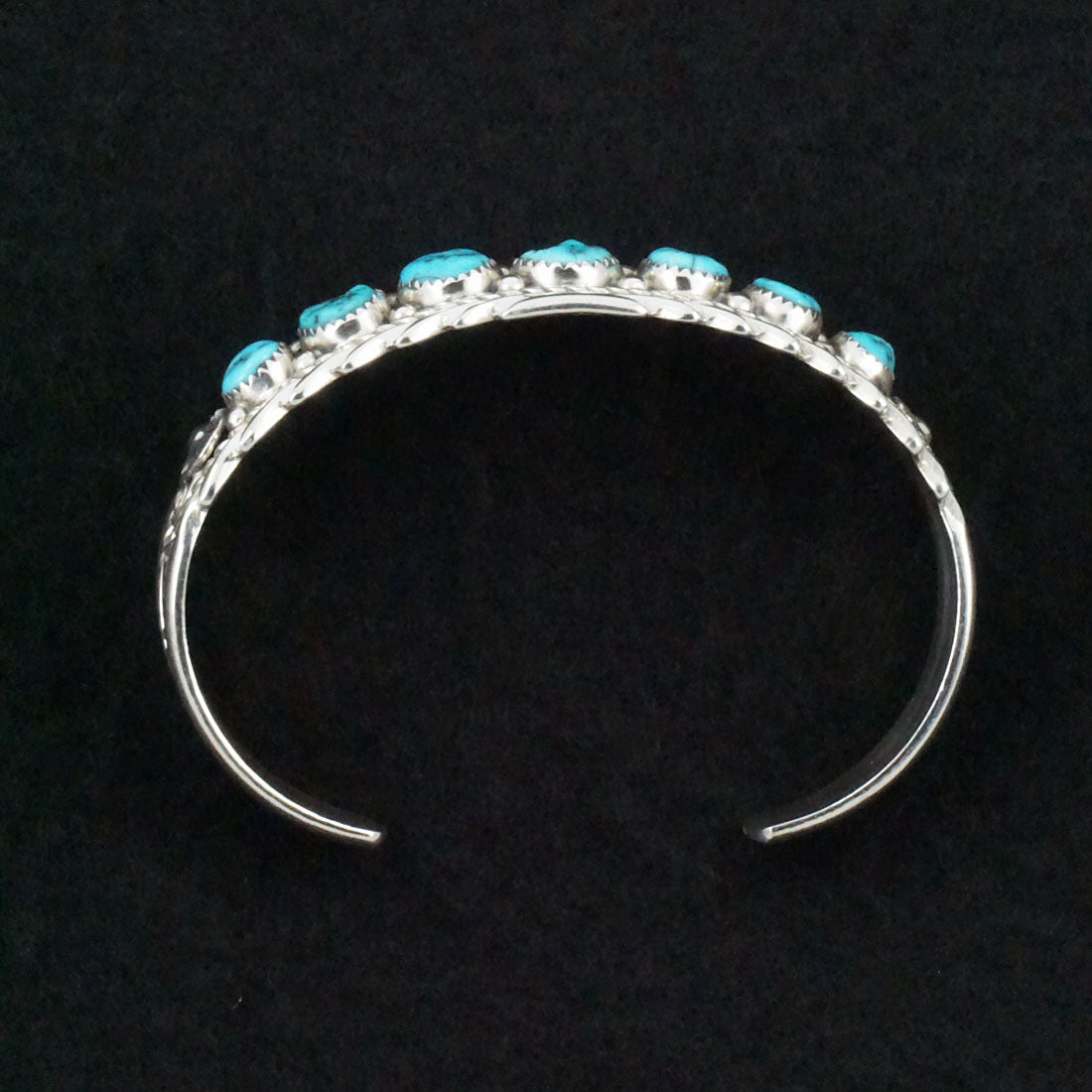 Anthony Brown Turquoise & Sterling Silver Bracelet