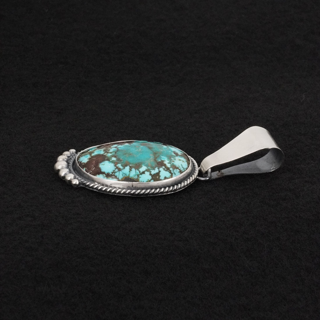 Rena Begay Turquoise & Sterling Silver Pendant