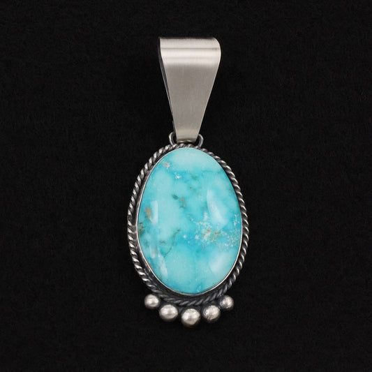 Rena Begay Turquoise & Sterling Silver Pendant