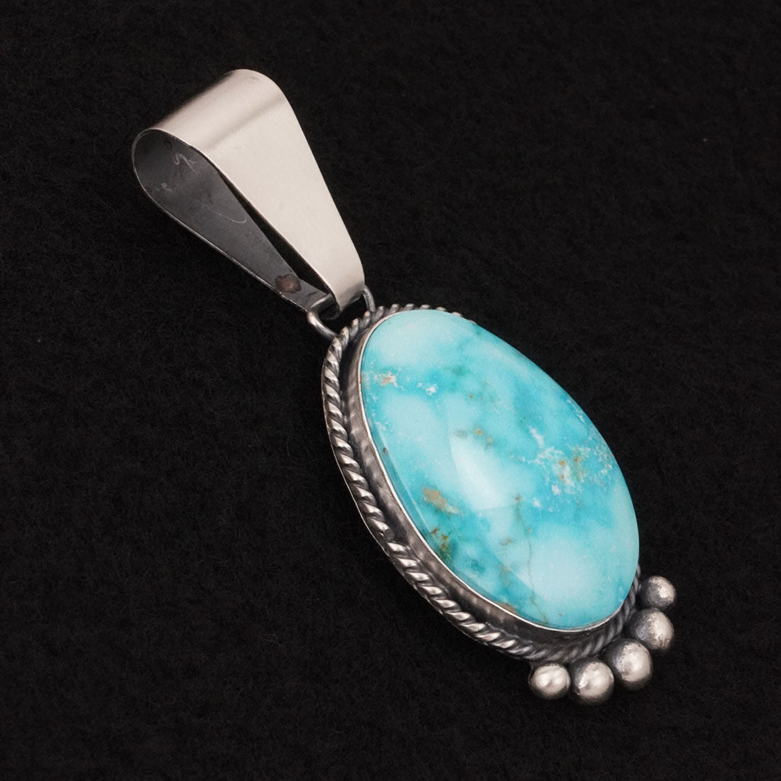 Rena Begay Turquoise & Sterling Silver Pendant