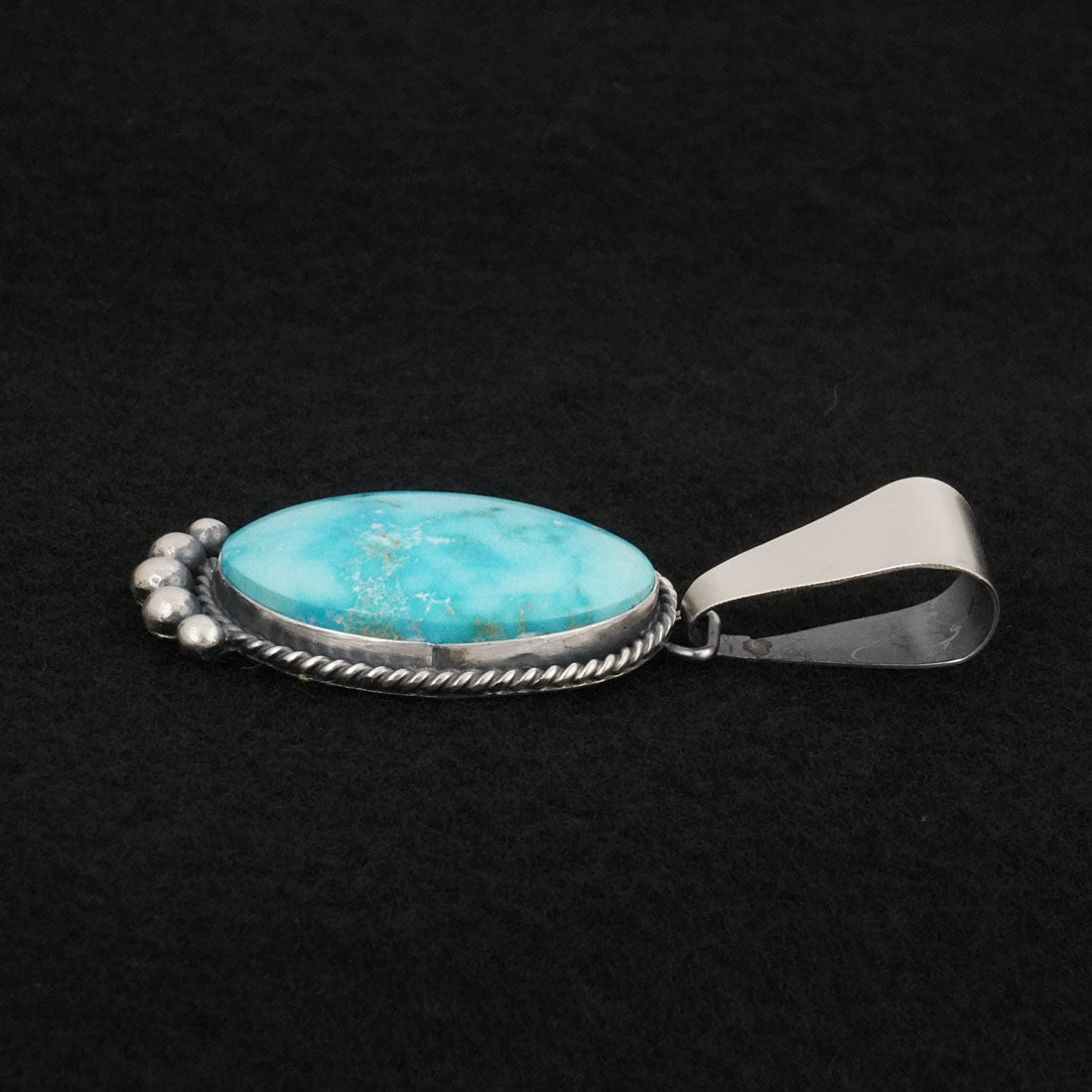 Rena Begay Turquoise & Sterling Silver Pendant