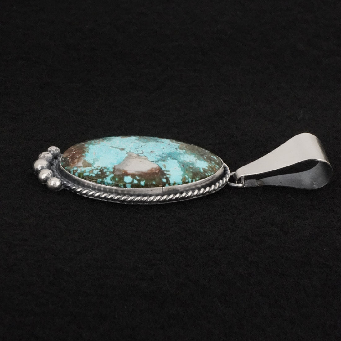 Rena Begay Turquoise & Sterling Silver Pendant