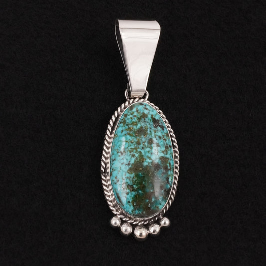 Rena Begay Turquoise & Sterling Silver Pendant