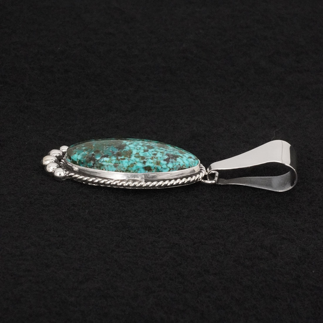 Rena Begay Turquoise & Sterling Silver Pendant