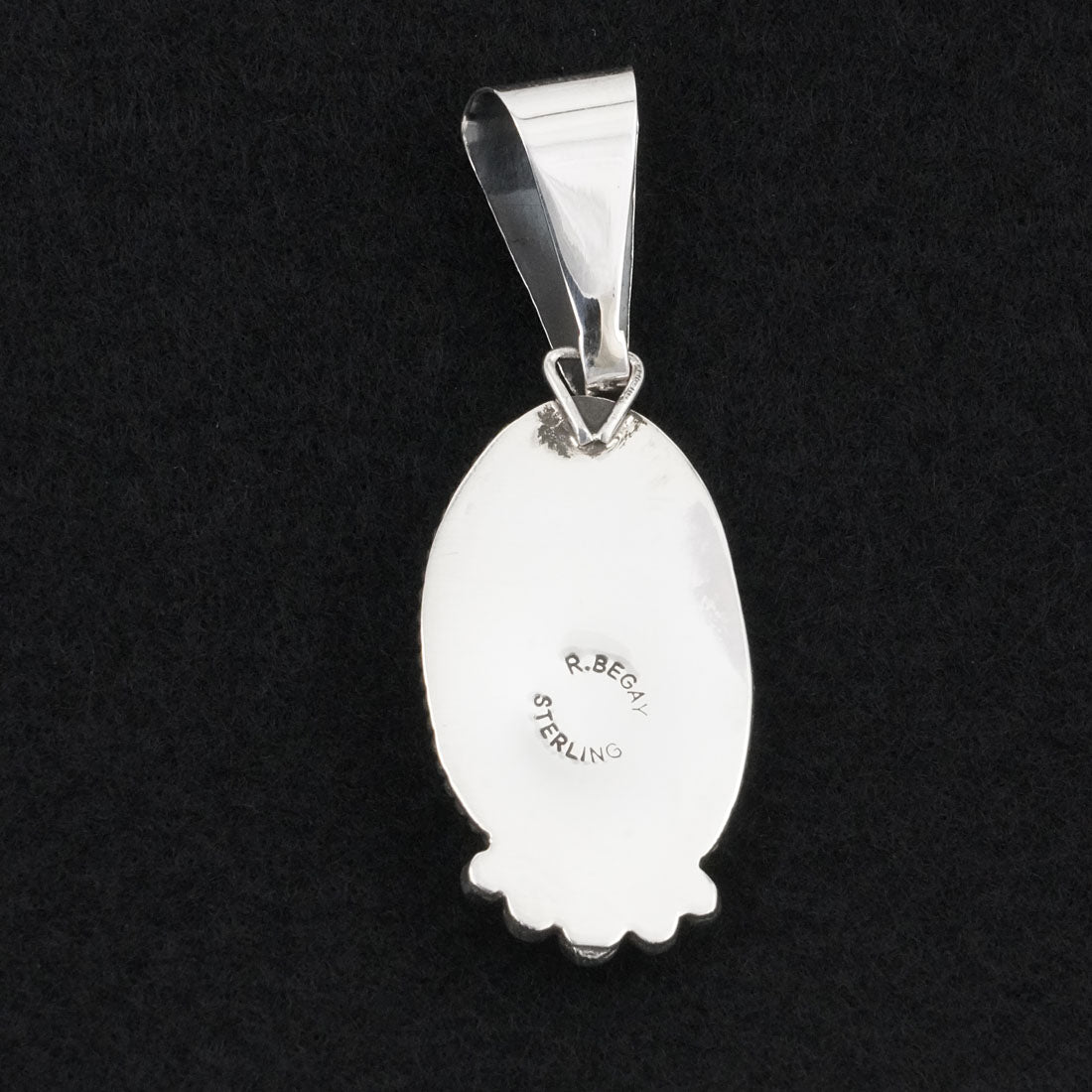 Rena Begay Turquoise & Sterling Silver Pendant