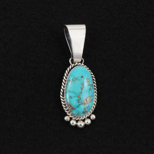 Rena Begay Turquoise & Sterling Silver Pendant