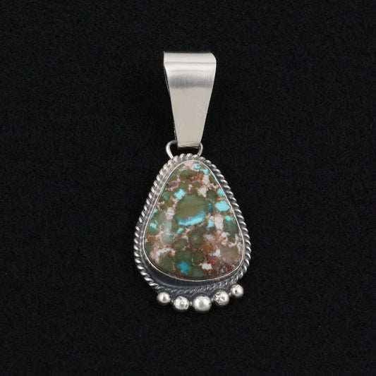 Rena Begay Turquoise & Sterling Silver Pendant