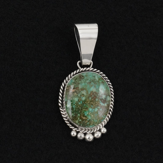 Rena Begay Turquoise & Sterling Silver Pendant
