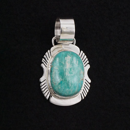Joelias Draper Turquoise & Sterling Silver Pendant