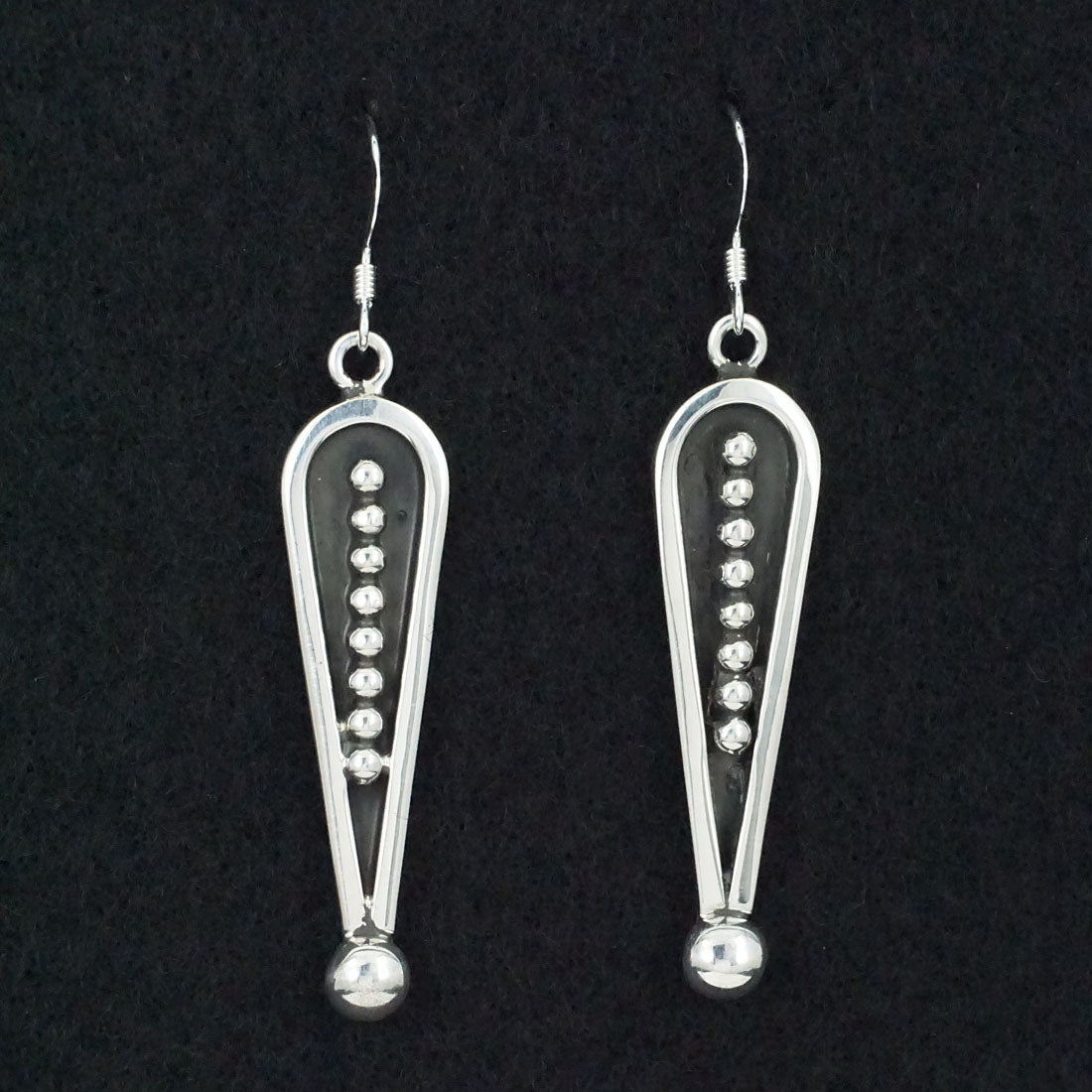 Jonathan Nez Sterling Silver Earrings