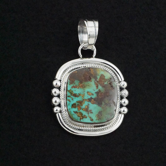 Joelias Draper Turquoise & Sterling Silver Pendant