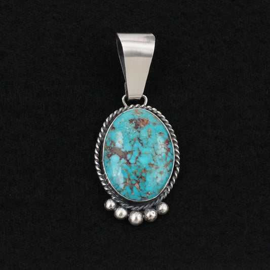 Rena Begay Turquoise & Sterling Silver Pendant