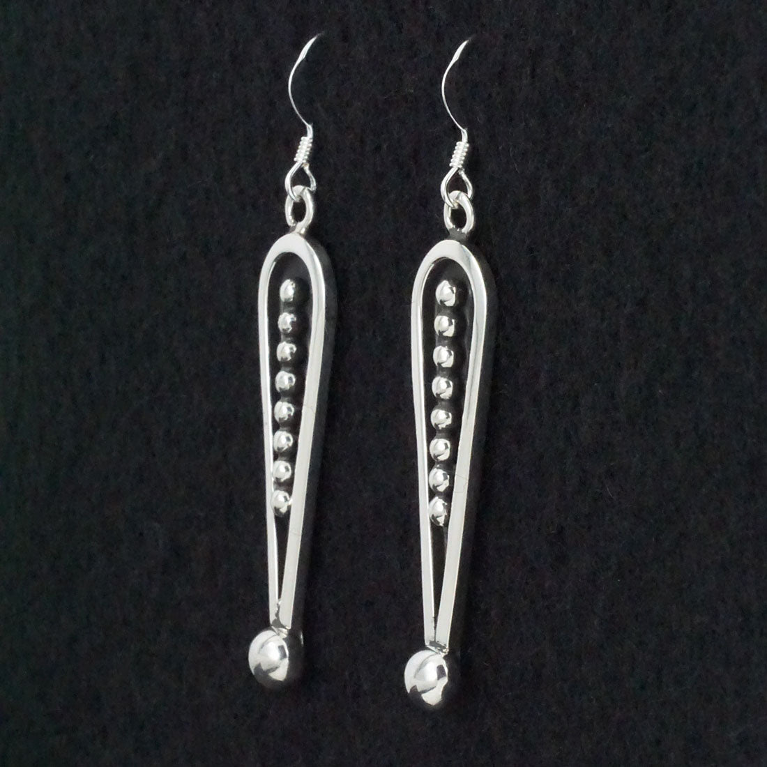 Jonathan Nez Sterling Silver Earrings