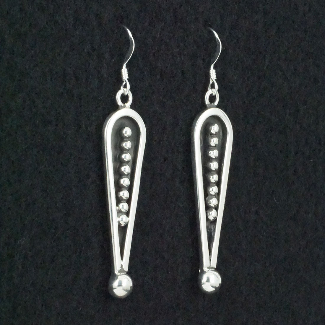 Jonathan Nez Sterling Silver Earrings