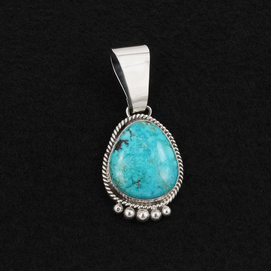 Rena Begay Turquoise & Sterling Silver Pendant