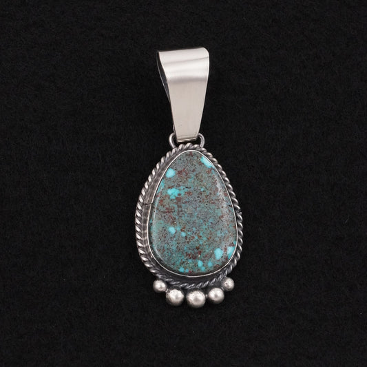 Rena Begay Turquoise & Sterling Silver Pendant