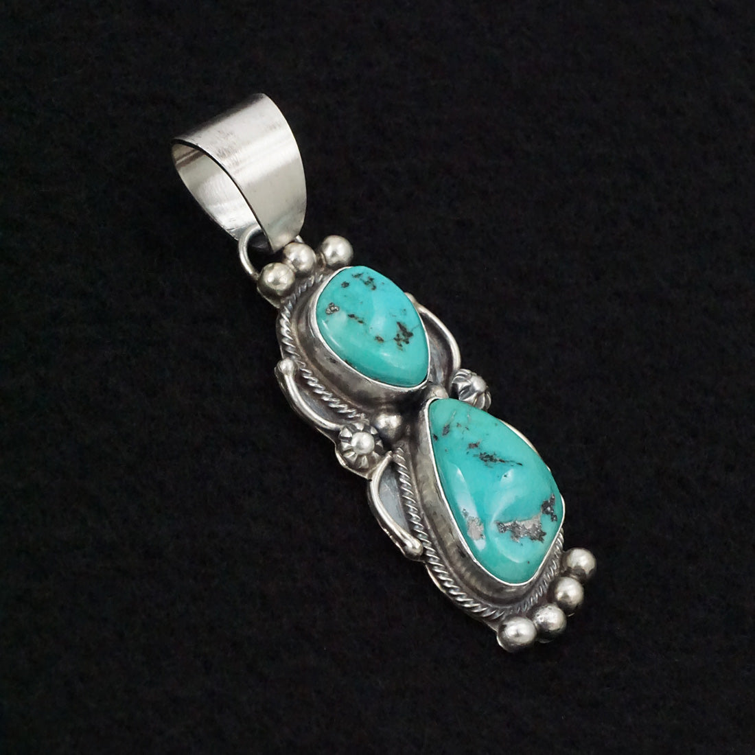 Kathleen Livingston Turquoise & Sterling Silver Pendant