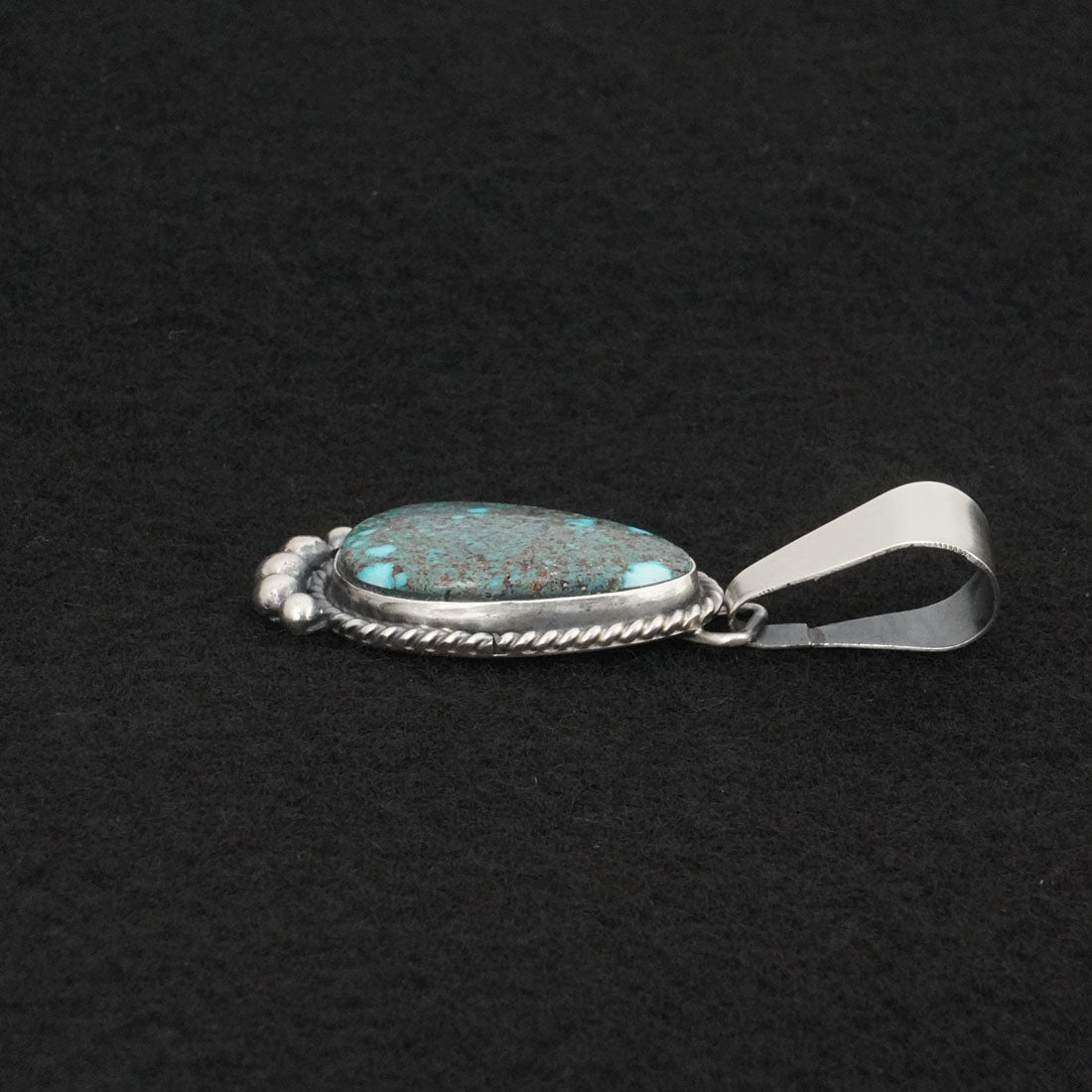 Rena Begay Turquoise & Sterling Silver Pendant