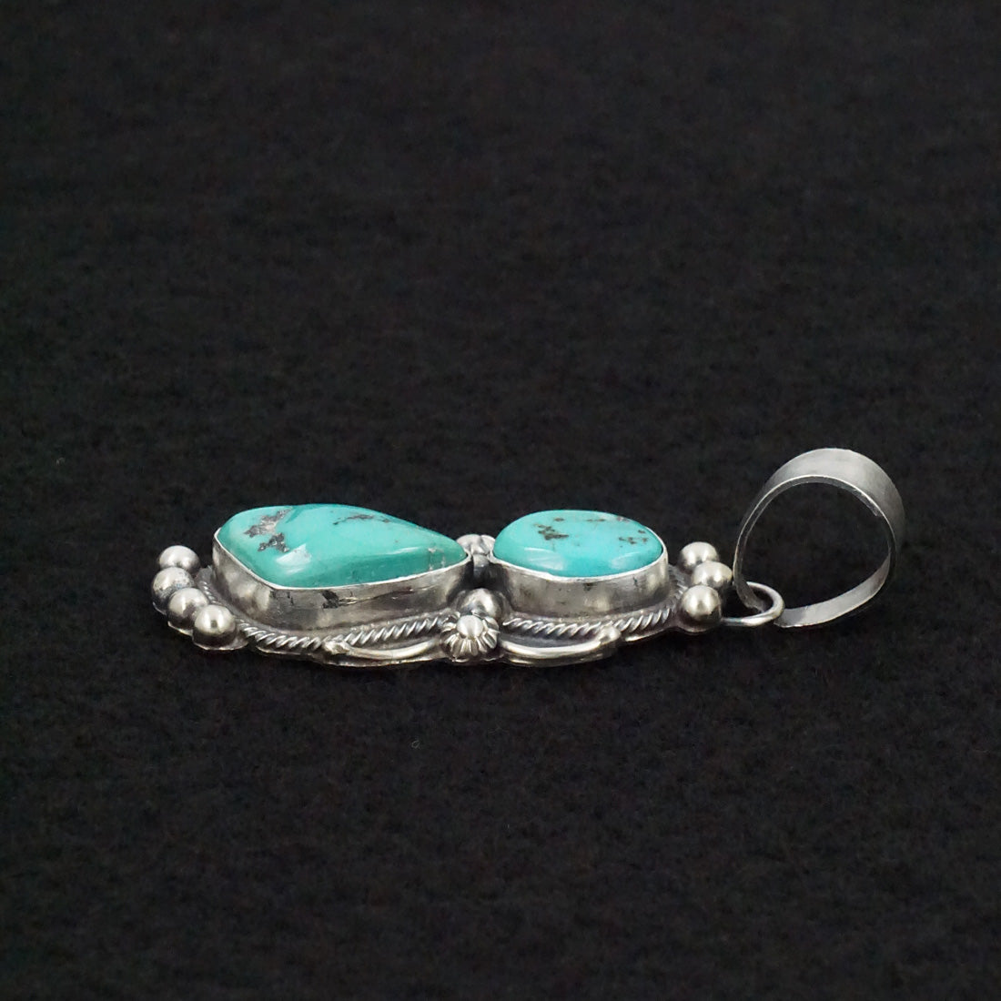 Kathleen Livingston Turquoise & Sterling Silver Pendant