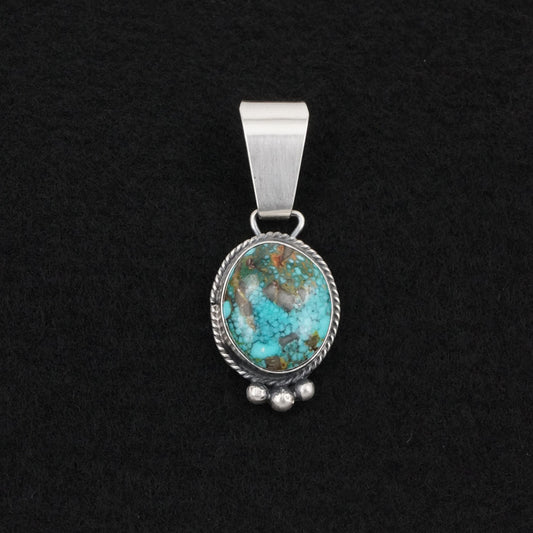Rena Begay Turquoise & Sterling Silver Pendant