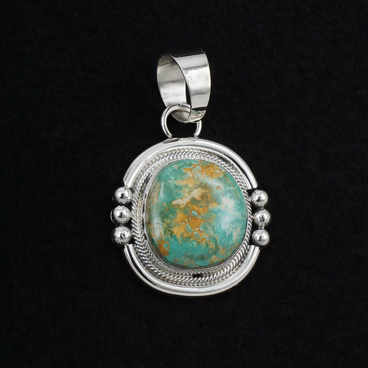 Joelias Draper Turquoise & Sterling Silver Pendant