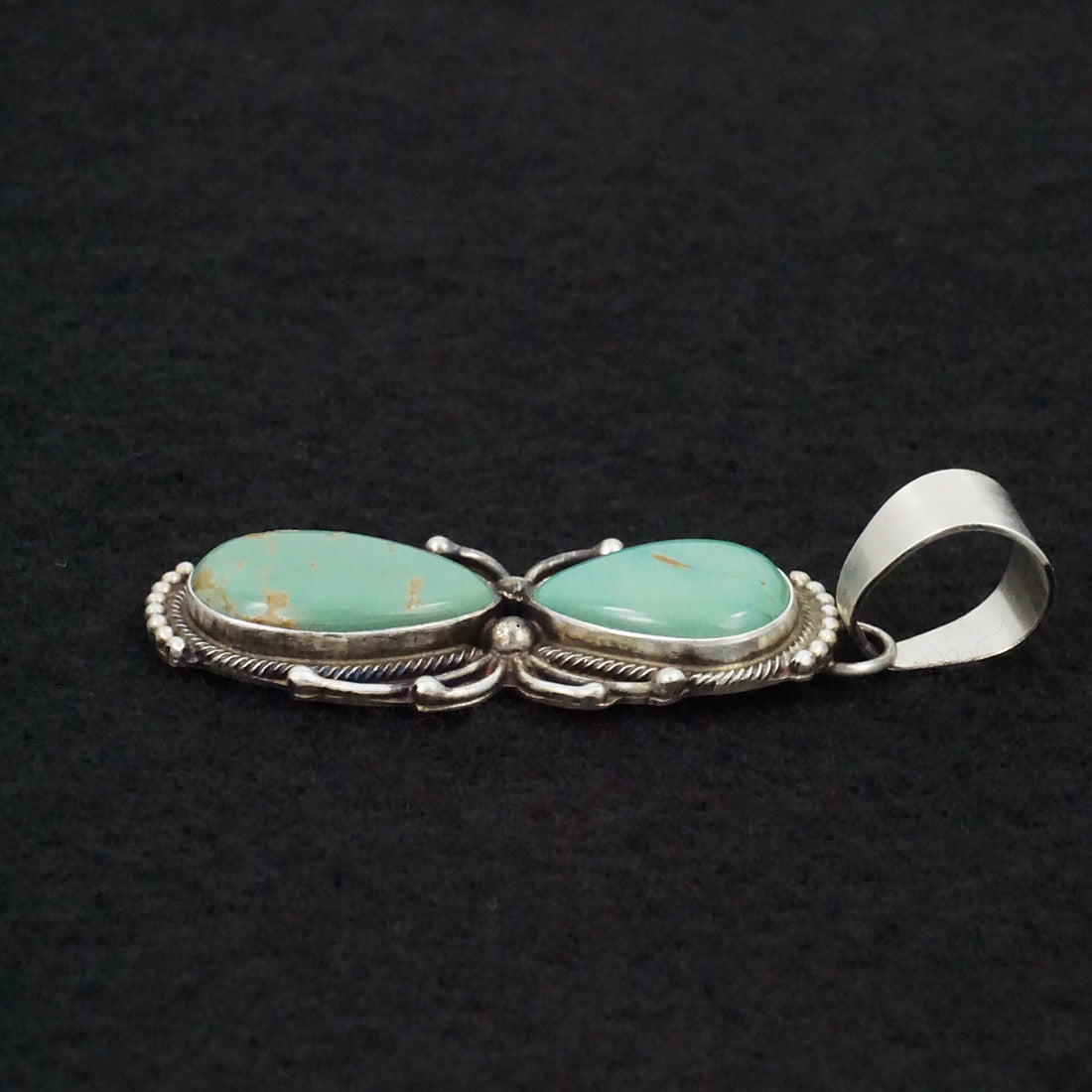 Kathleen Livingston Turquoise & Sterling Silver Pendant