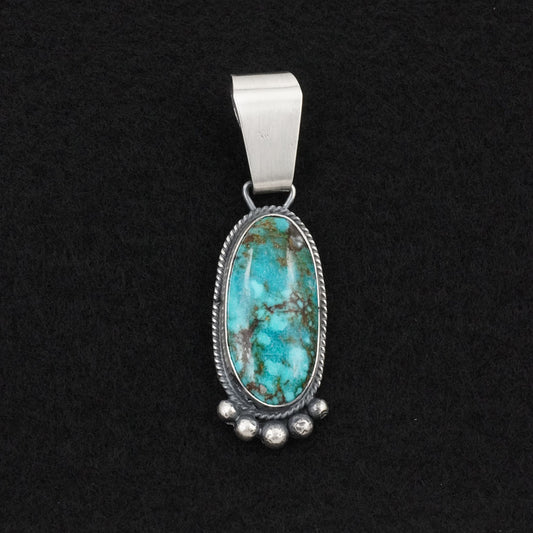 Rena Begay Turquoise & Sterling Silver Pendant