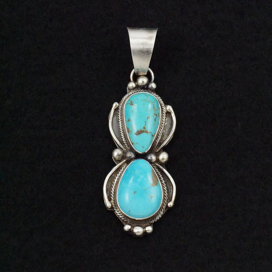 Kathleen Livingston Turquoise & Sterling Silver Pendant