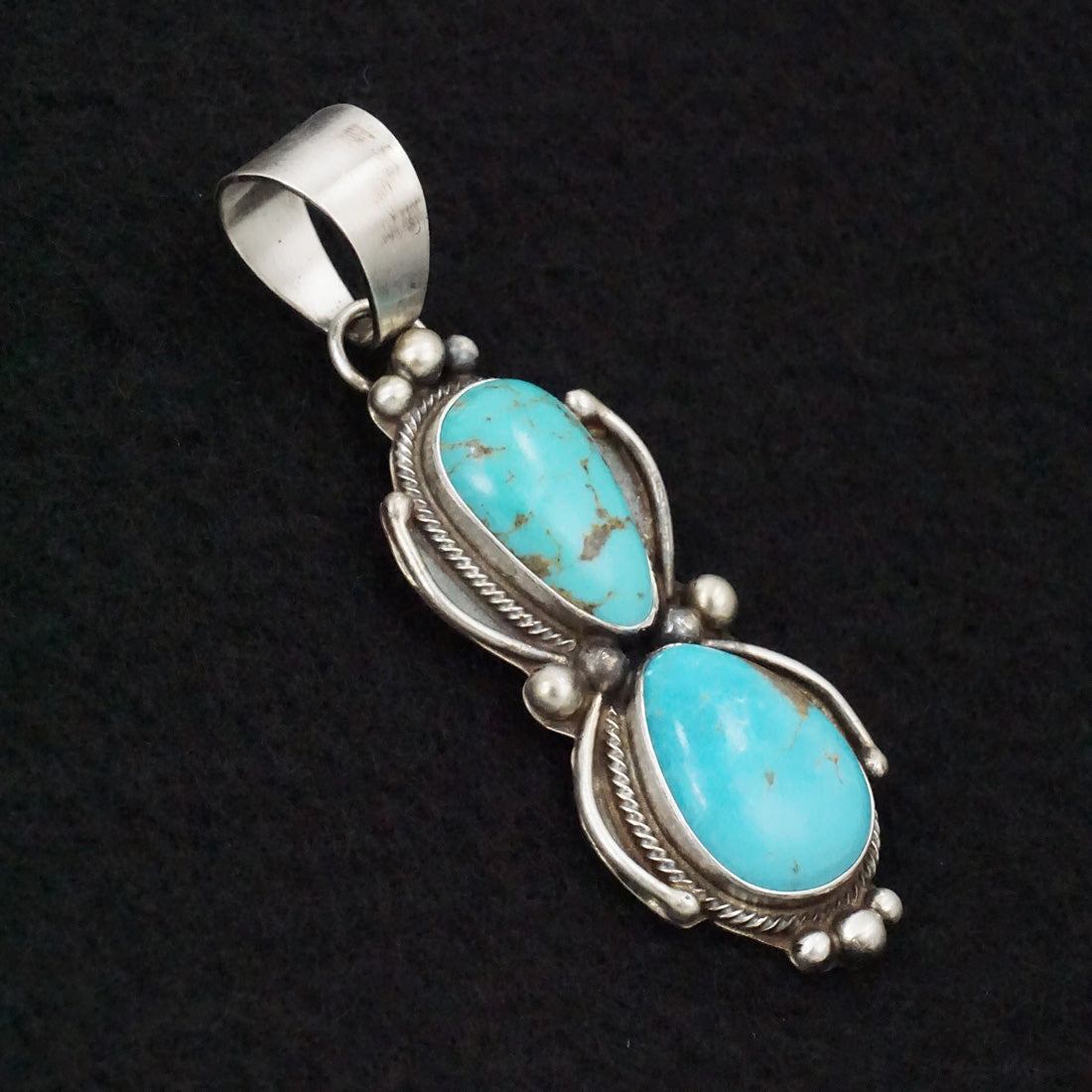 Kathleen Livingston Turquoise & Sterling Silver Pendant