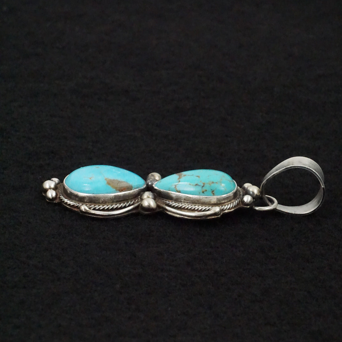 Kathleen Livingston Turquoise & Sterling Silver Pendant