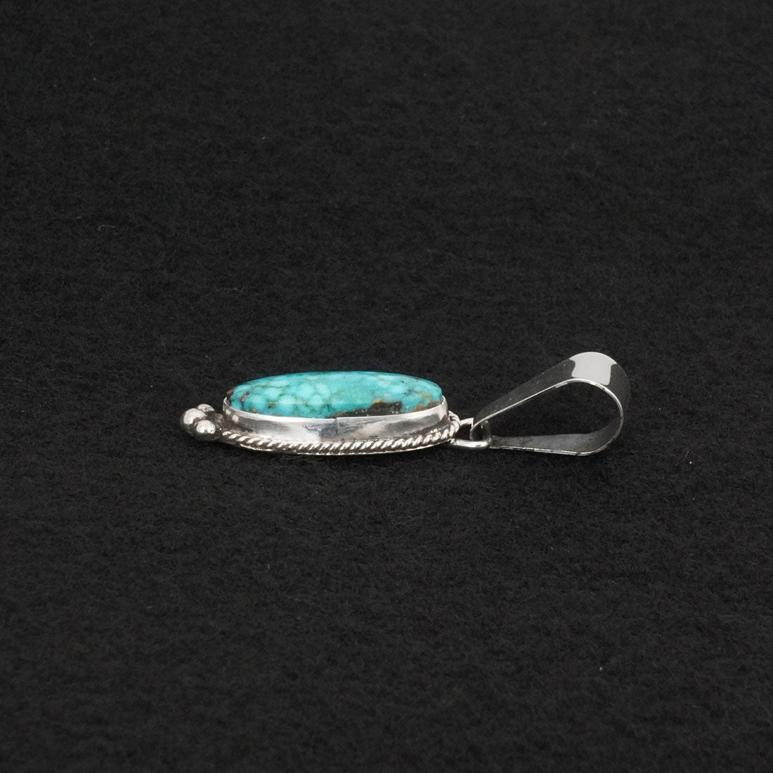 Rena Begay Turquoise & Sterling Silver Pendant