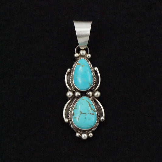 Kathleen Livingston Turquoise & Sterling Silver Pendant