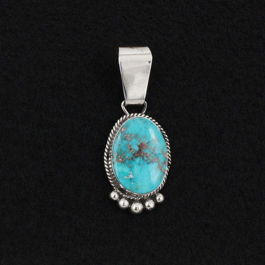 Rena Begay Turquoise & Sterling Silver Pendant