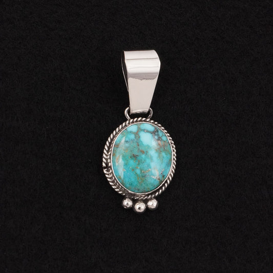 Rena Begay Turquoise & Sterling Silver Pendant