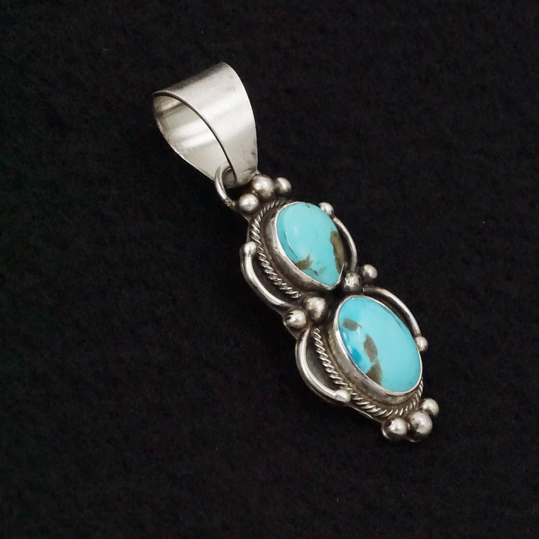 Kathleen Livingston Turquoise & Sterling Silver Pendant