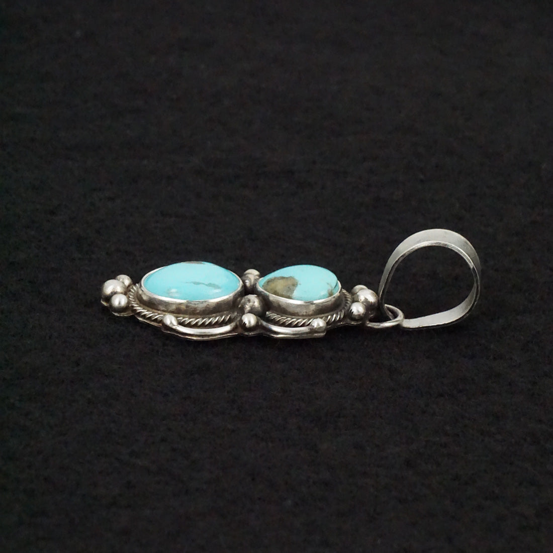 Kathleen Livingston Turquoise & Sterling Silver Pendant