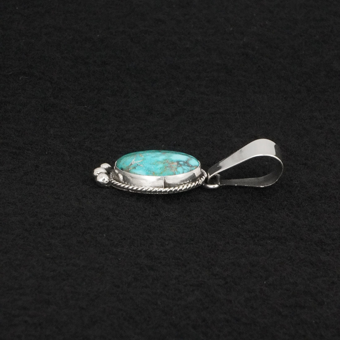 Rena Begay Turquoise & Sterling Silver Pendant